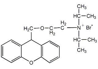 溴化丙胺太林結(jié)構(gòu)式