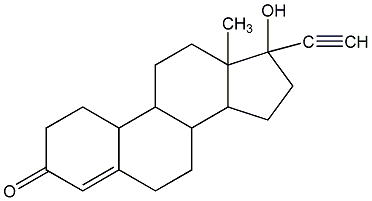 炔諾酮結(jié)構(gòu)式